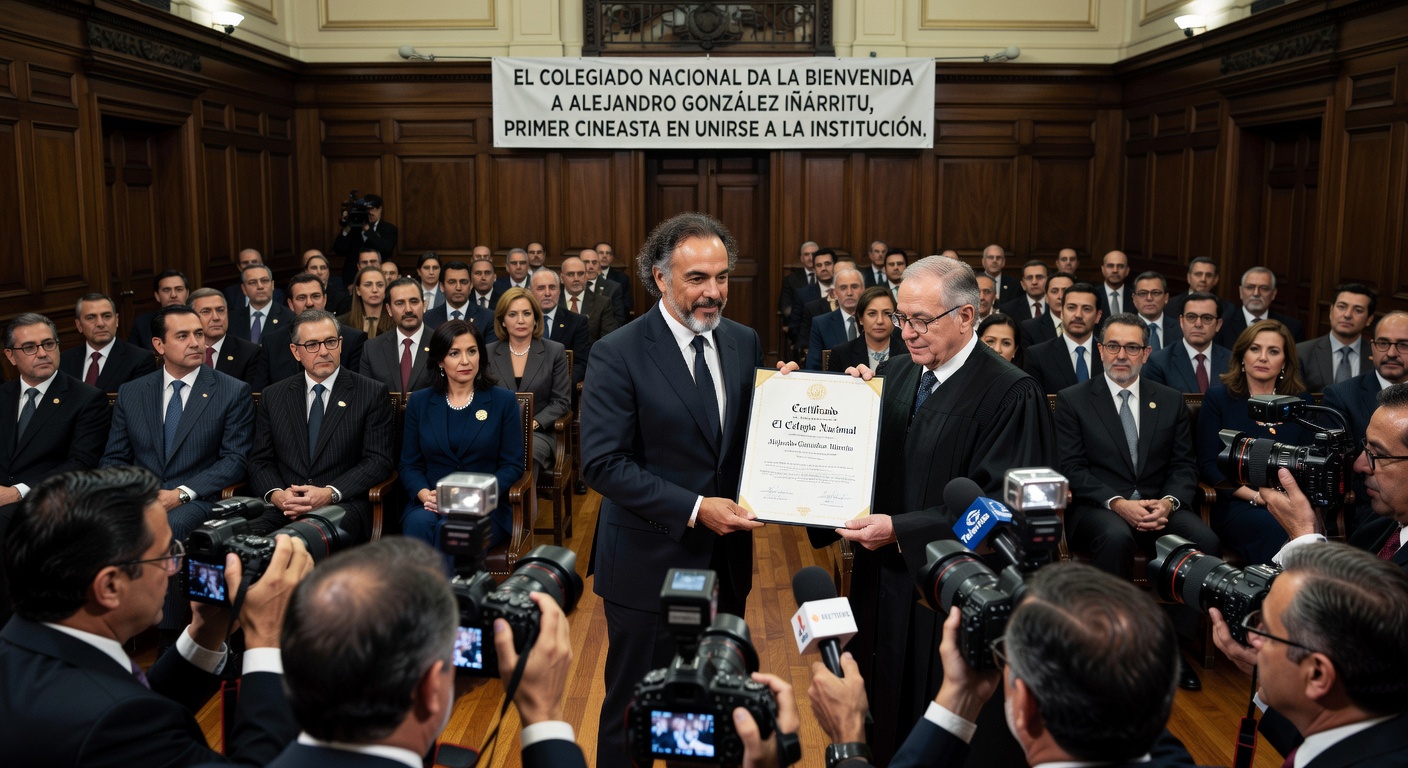 Iñárritu becomes first filmmaker to join Mexico’s most prestigious intellectual academy