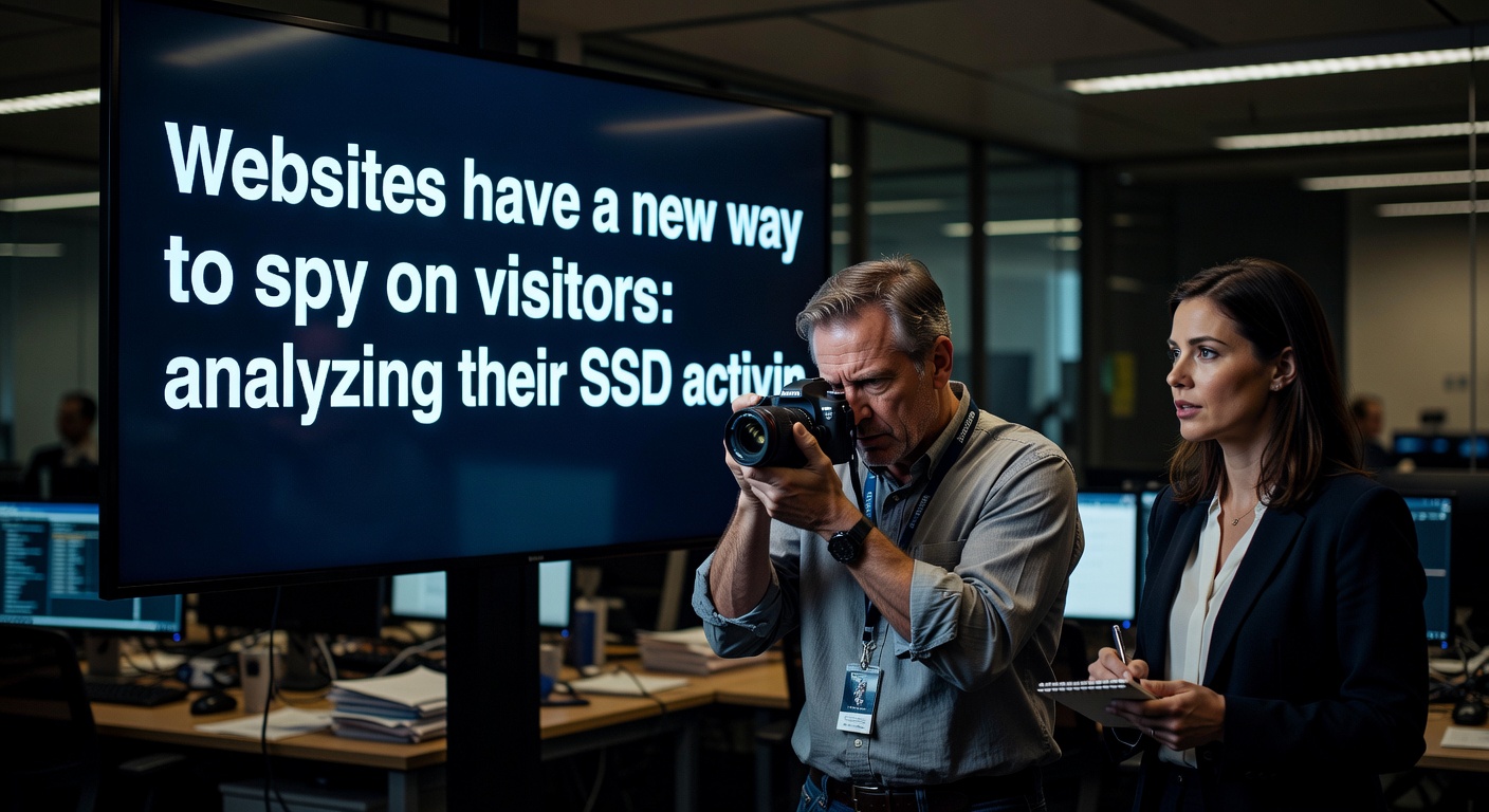 Websites have a new way to spy on visitors: analyzing their SSD activity