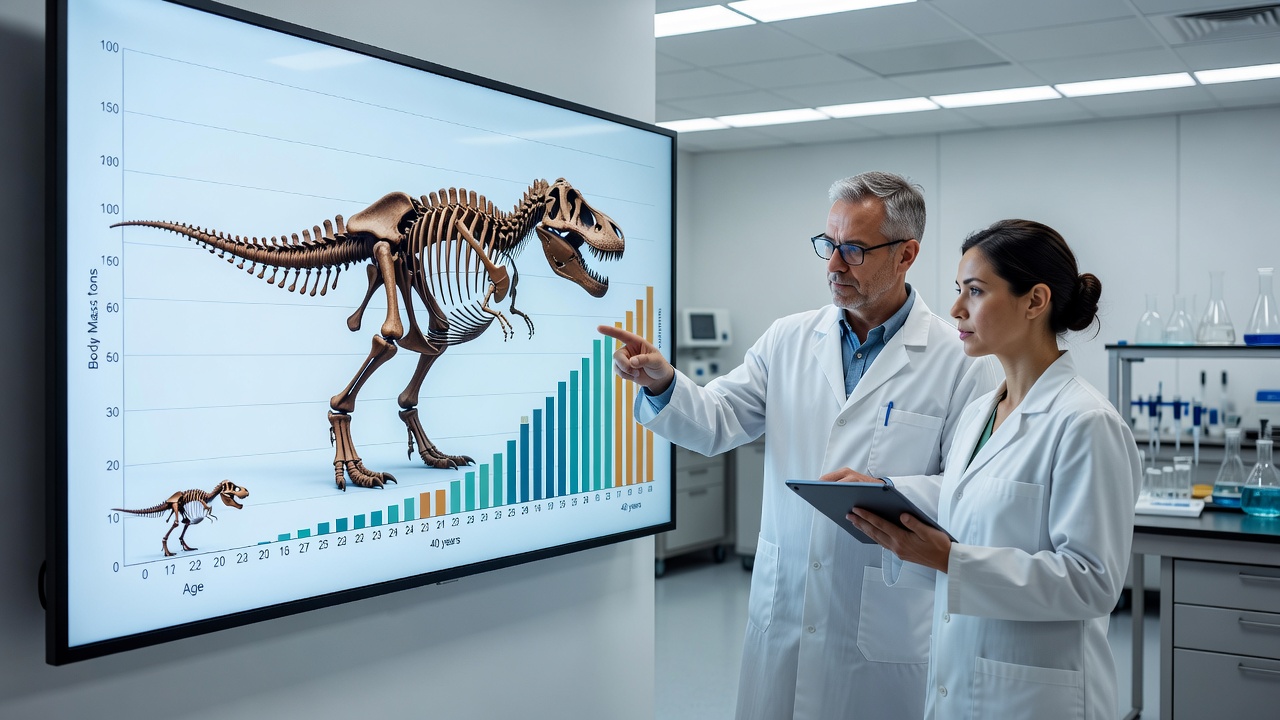 T. Rex Took 40 Years to Reach Full Size, Study Finds