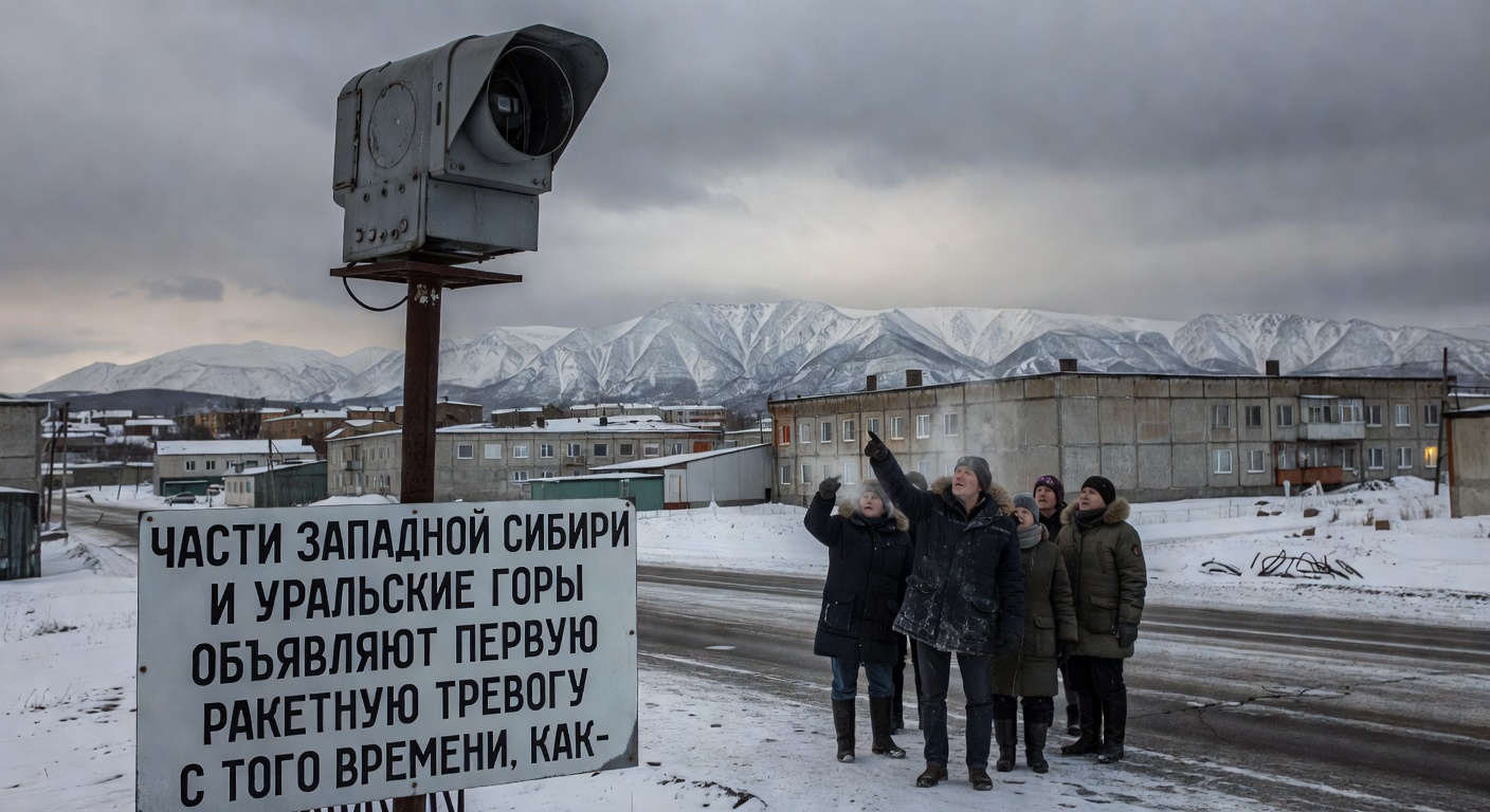 Parts of Western Siberia and the Ural Mountains Issue First Missile Alert Since 2022 Invasion