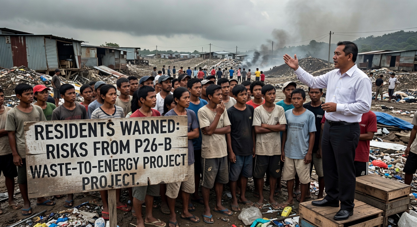 Smokey Mountain residents warned of risks from P26-B waste-to-energy project