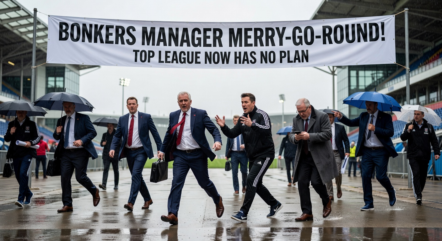 Bonkers manager merry-go-round! Top league now has no plan