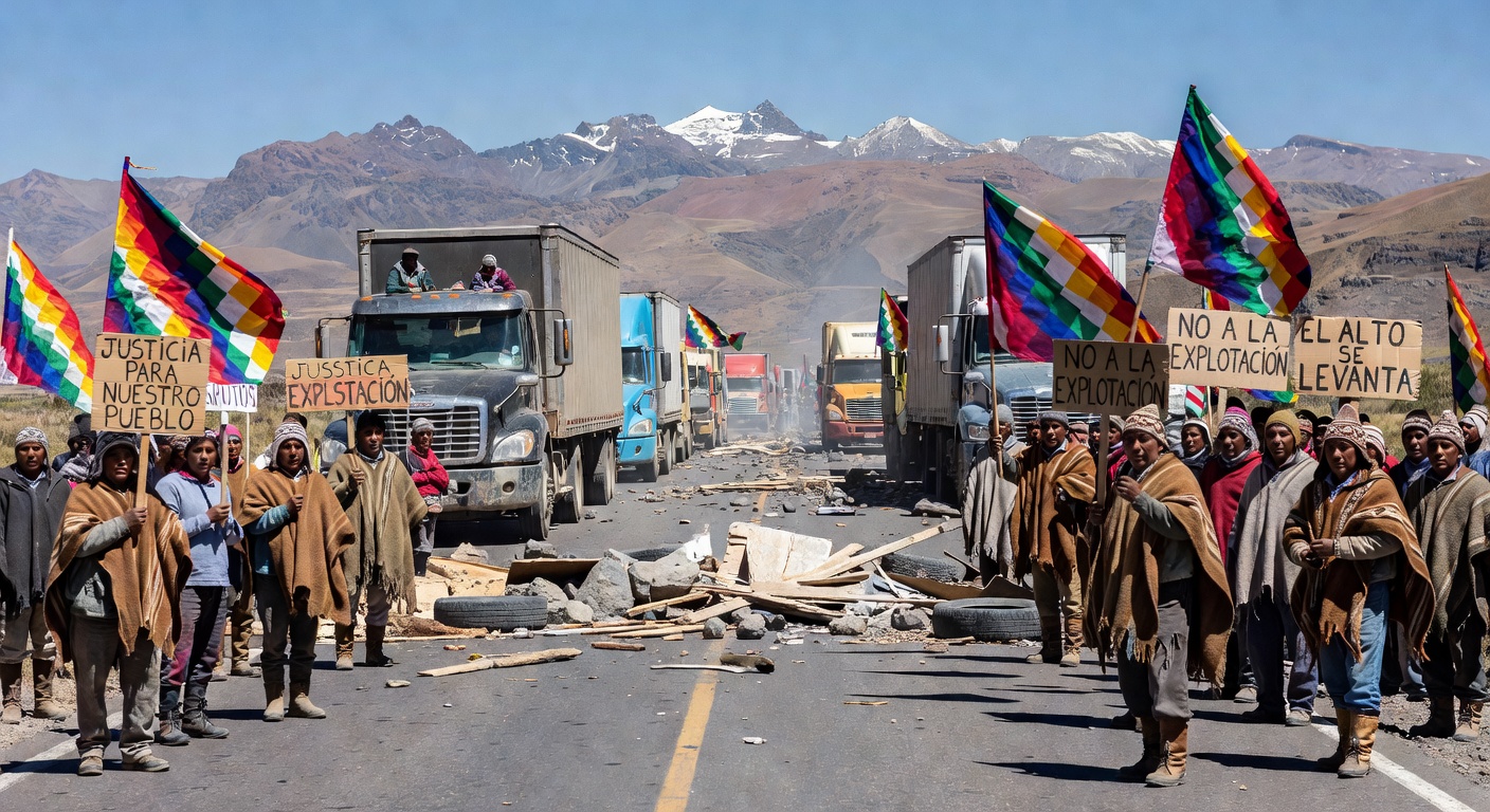 Bolivia Allows Military Deployment Amid Protests Over Land, Fuel, and Resources