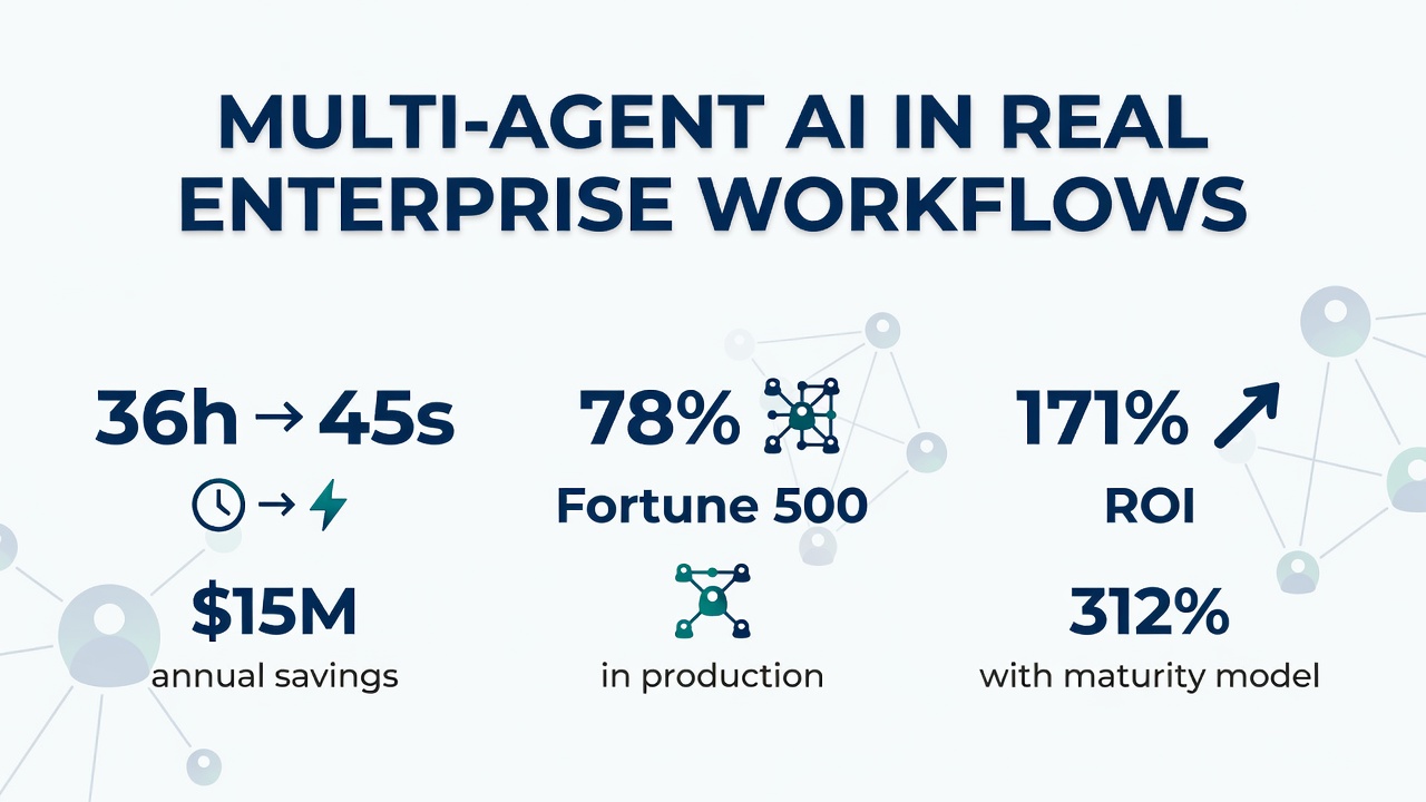 Multi-Agent AI in Real Enterprise Workflows