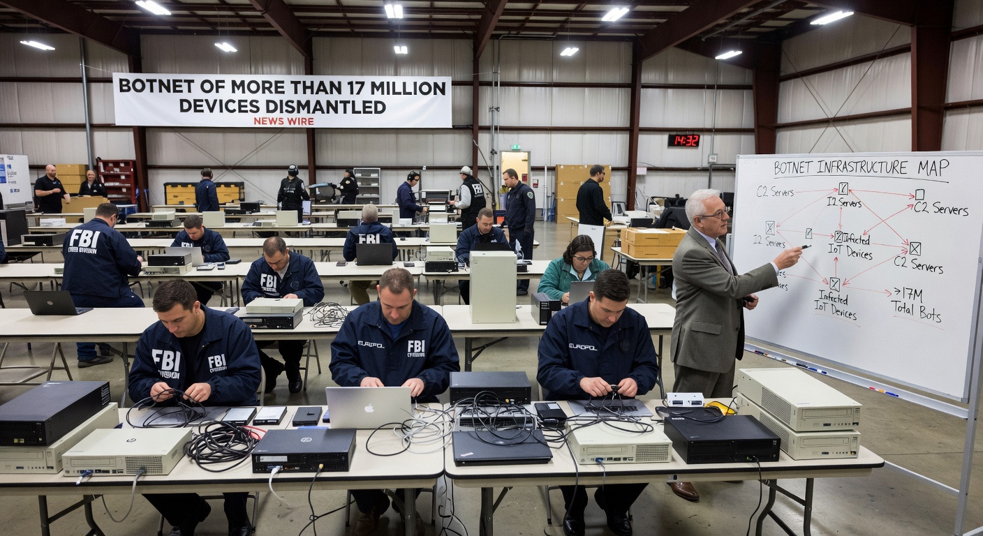 Botnet of more than 17 million devices dismantled