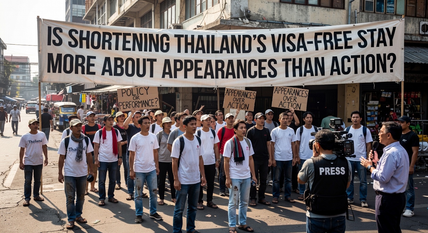 Is Shortening Thailand’s Visa-Free Stay More About Appearances Than Action?