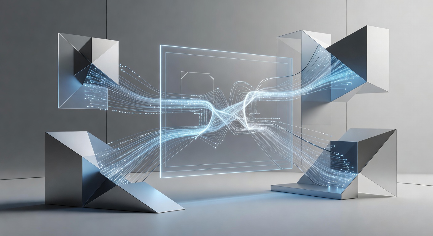 El poder de Microsoft Copilot: cómo la IA está cambiando la gestión empresarial: Concepto visual