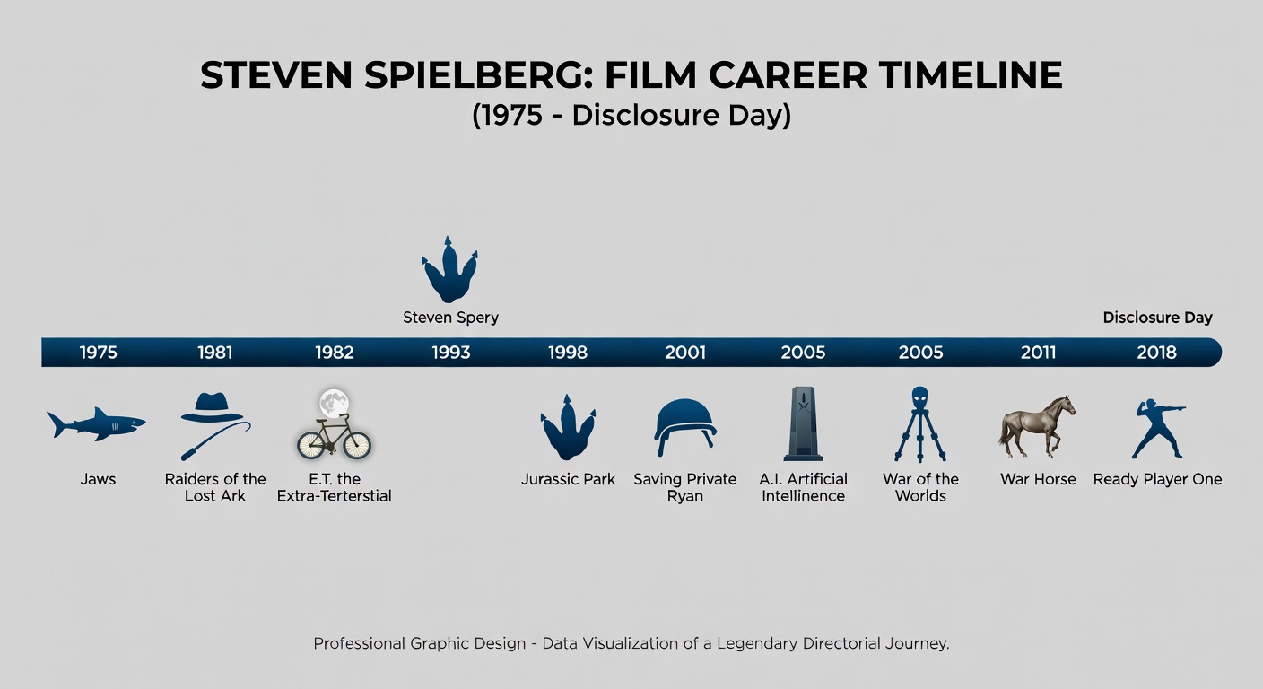 Spielberg film timeline