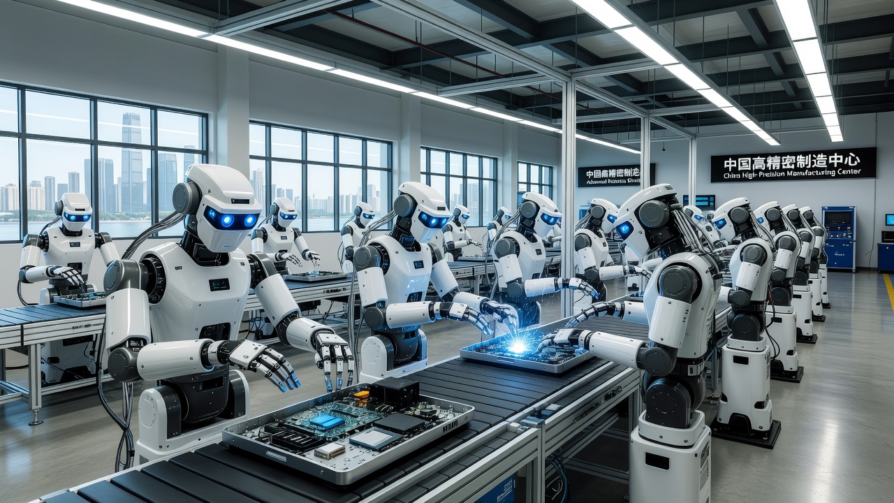 China Deploys 10,000 Humanoid Robots in Race to Industrialize Embodied AI