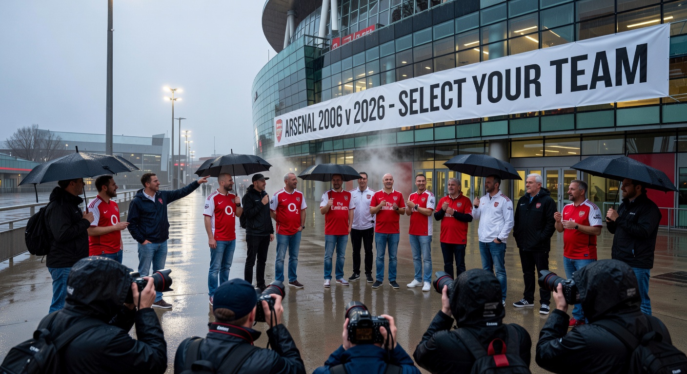 Arsenal 2006 v 2026 - select your team