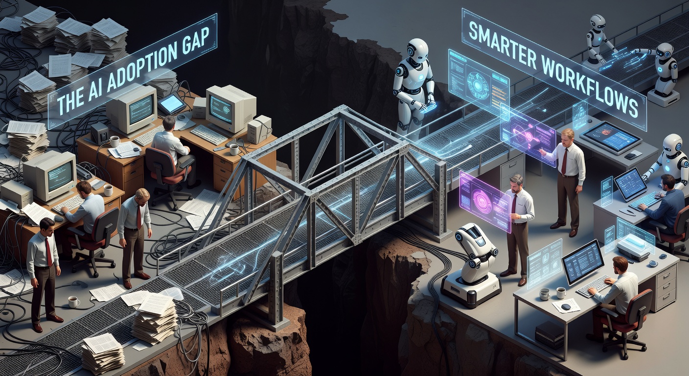 Bridging the AI Adoption Gap for Smarter Workflows