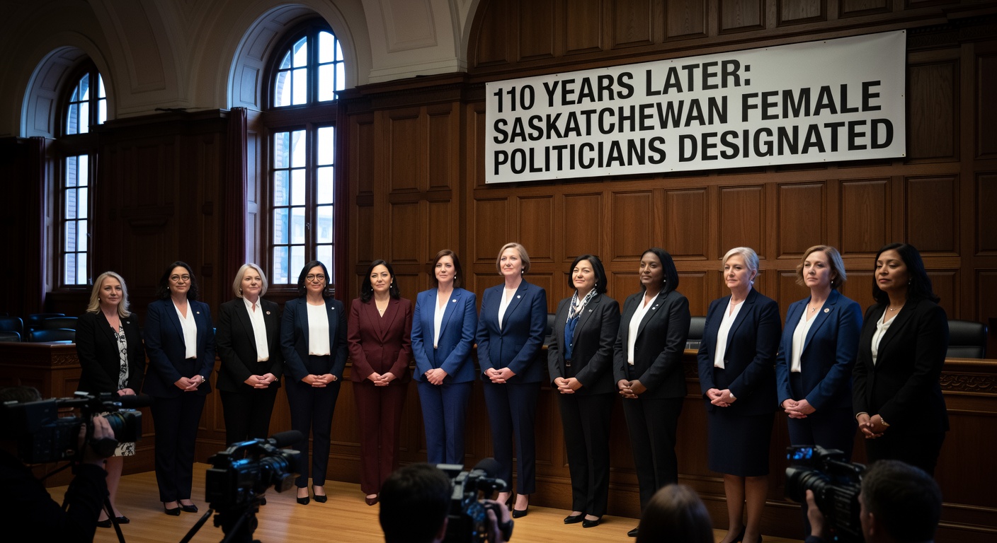 110 years later, female politicians in Saskatchewan will get a designated washroom