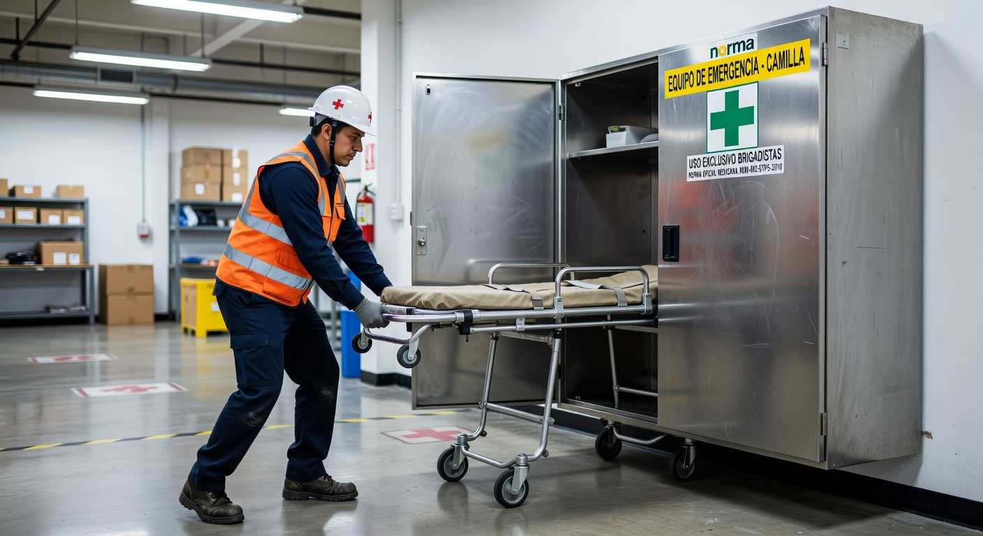 Ubicación de Camillas de Rescate: Imagen principal