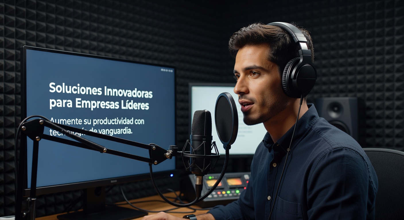 diferencias entre voz institucional, voz comercial y voz para radio: Concepto visual