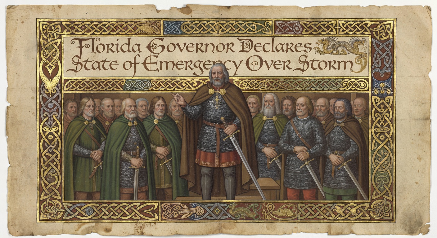 Florida Governor Declares State of Emergency Over Storm