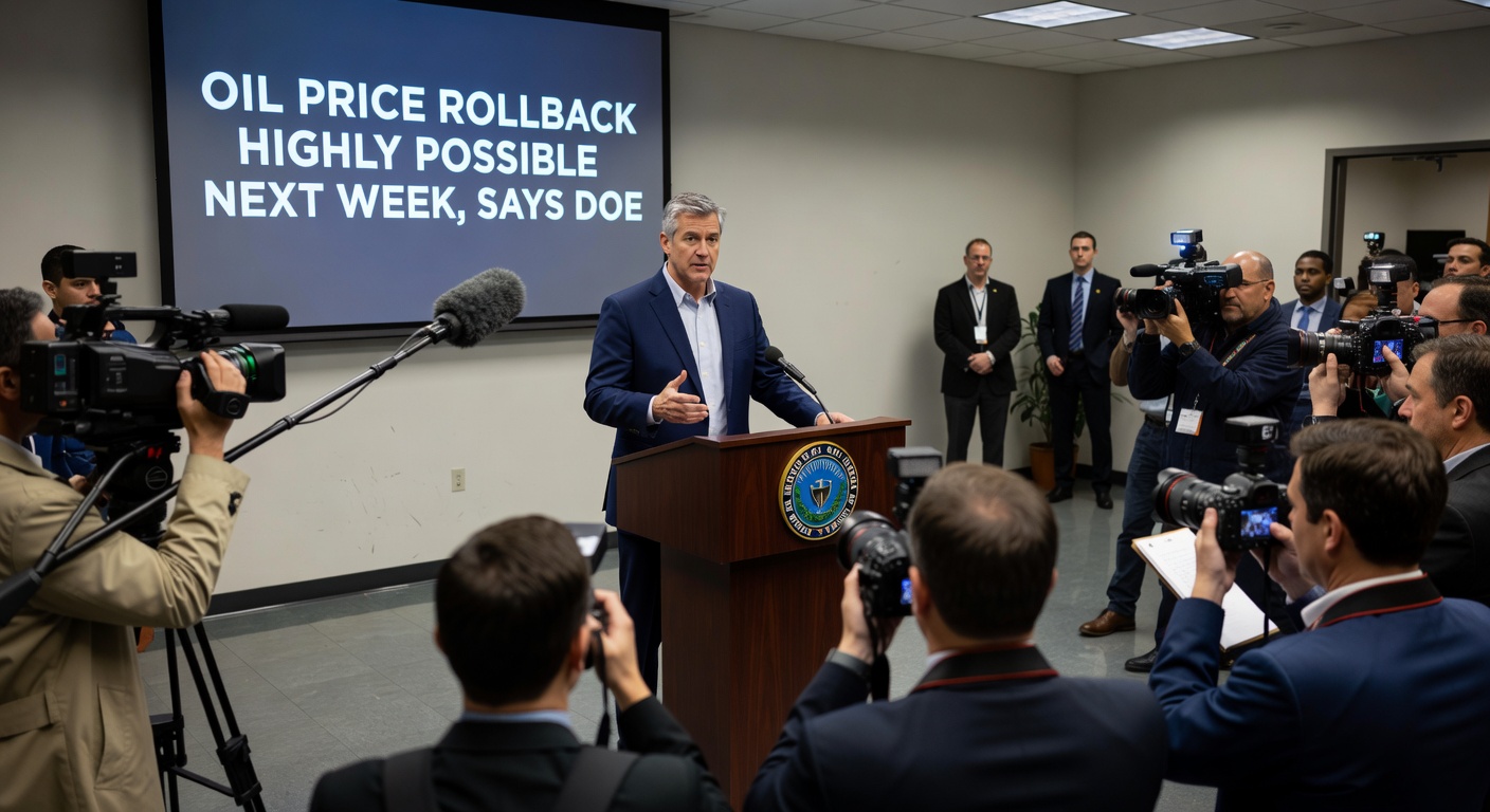 Oil price rollback highly possible next week, says DOE