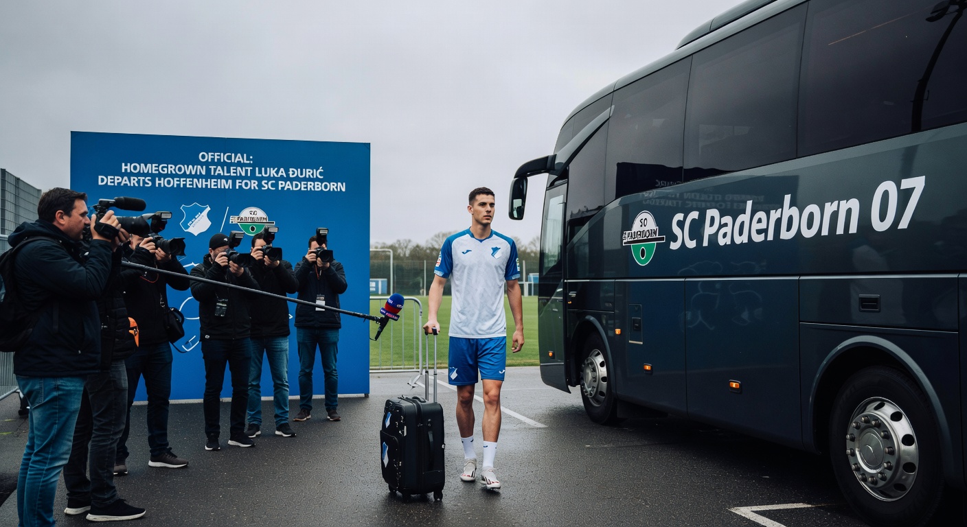 Official: Homgrown talent Luka Đurić departs Hoffenheim for SC Paderborn