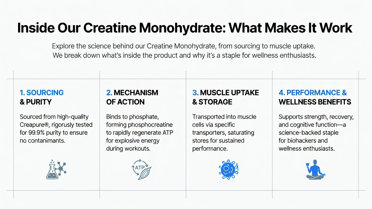 Inside Our Creatine Monohydrate: What Makes It Work