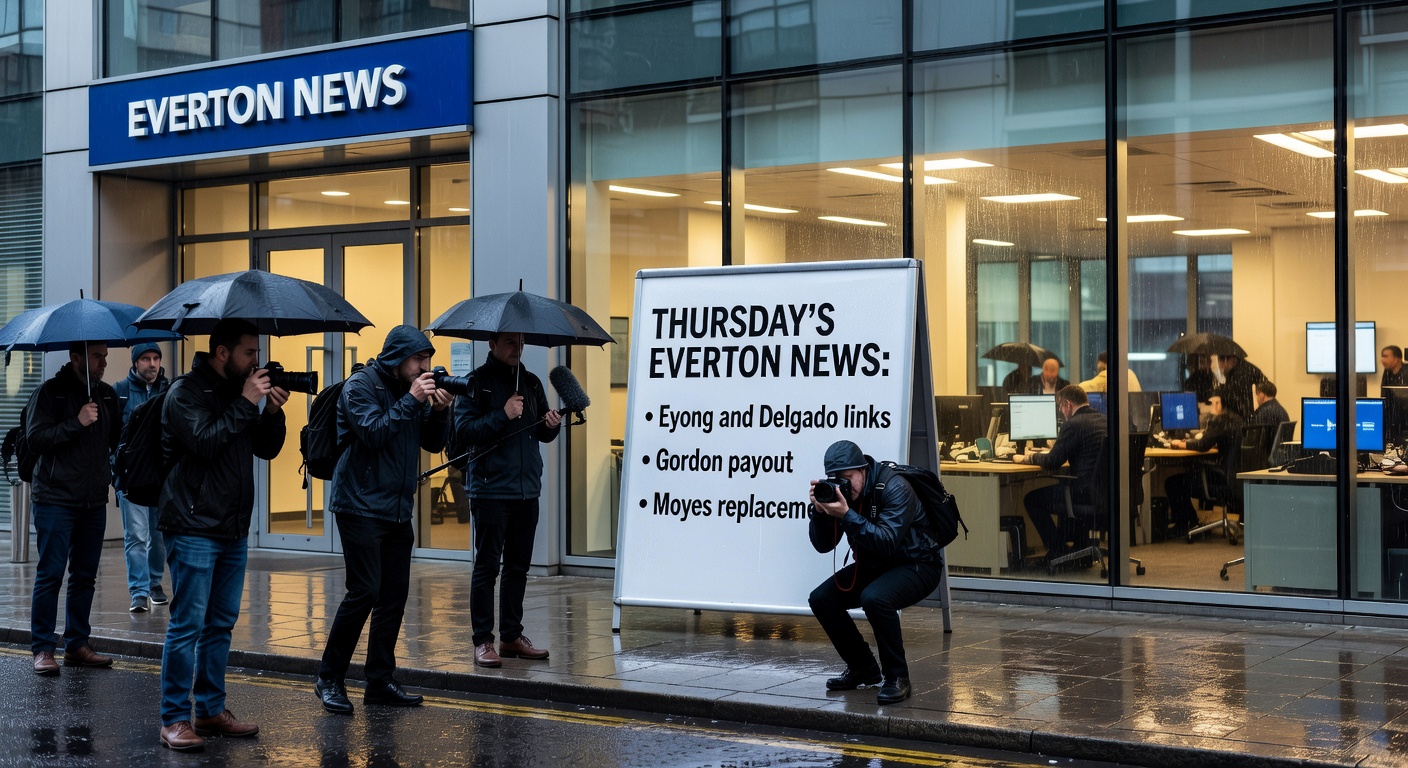 Thursday’s Everton News: Eyong and Delgado links, Gordon payout, Moyes replacements