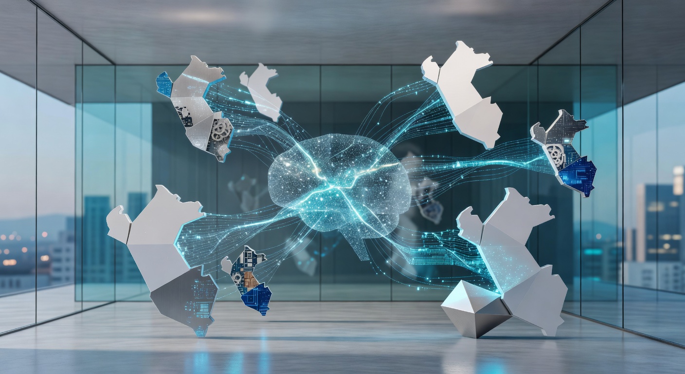 El futuro de las PYMES peruanas: cómo la inteligencia artificial está revolucionando la gestión: Concepto visual