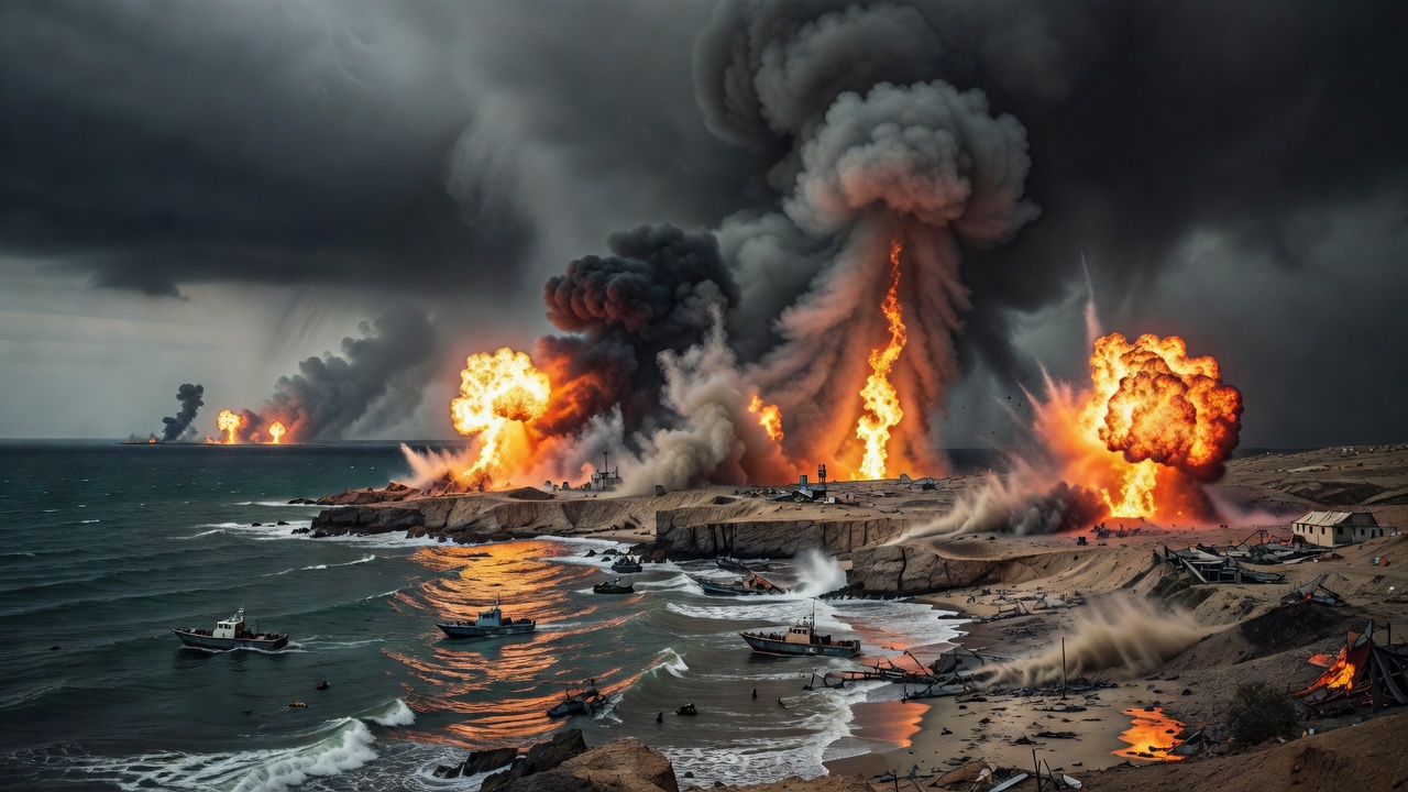 U.S. Strikes Iran in Two Waves as Tehran Declares 'Existential War' — Strait of Hormuz Crisis Deepens