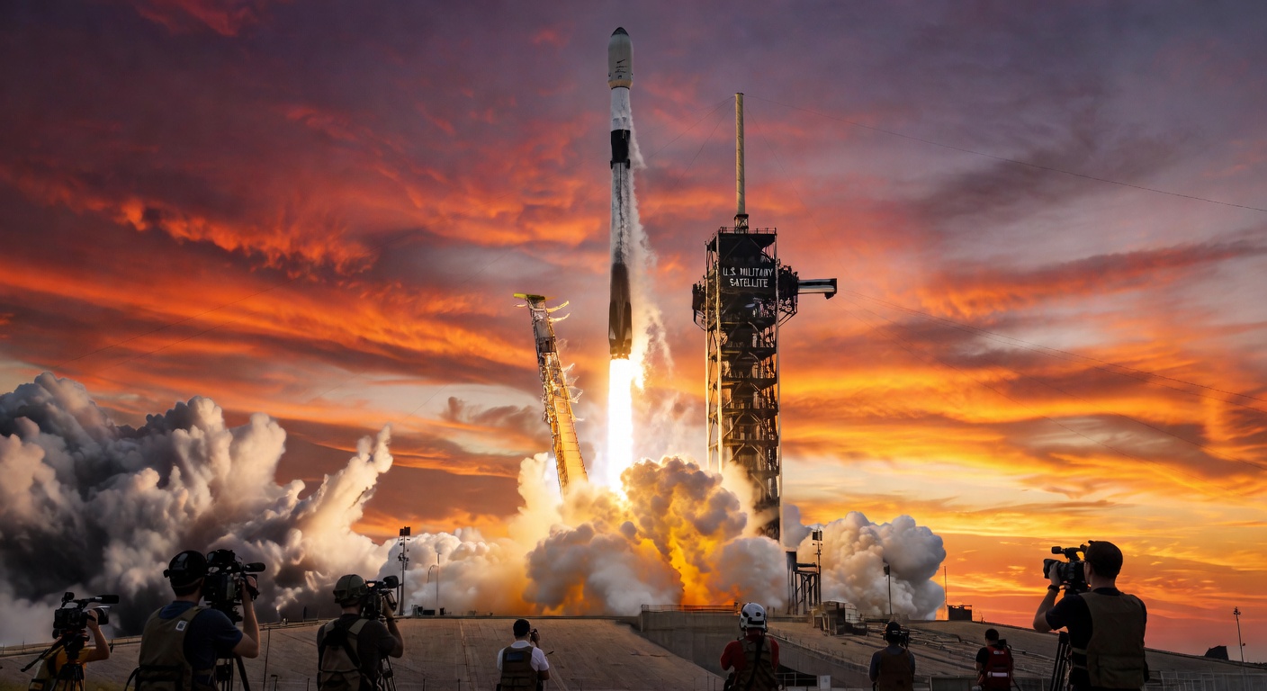 SpaceX Wins $2.29 Billion Space Force Contract to Build Military Data Network in Orbit
