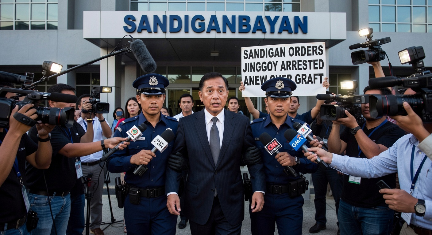 Sandigan orders Jinggoy arrested anew over graft