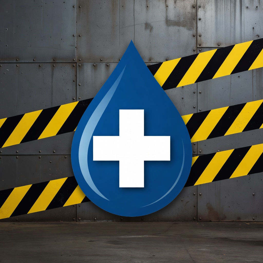 Ubicación de Duchas de Emergencia: Concepto visual