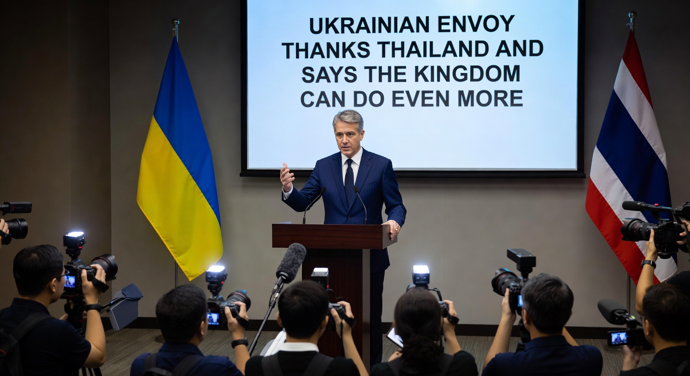 ​Ukrainian Envoy Thanks Thailand And Says the Kingdom Can Do Even More