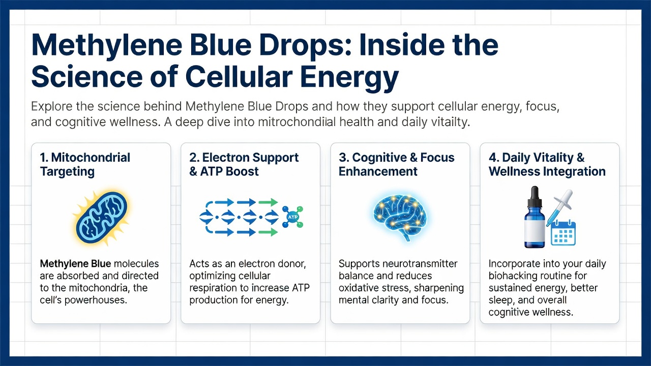 Methylene Blue Drops: Inside the Science of Cellular Energy