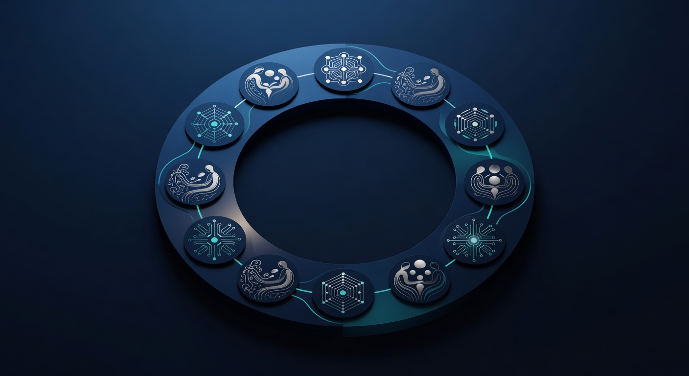 Hybrid loops self-improving enterprise flywheels circular workflow