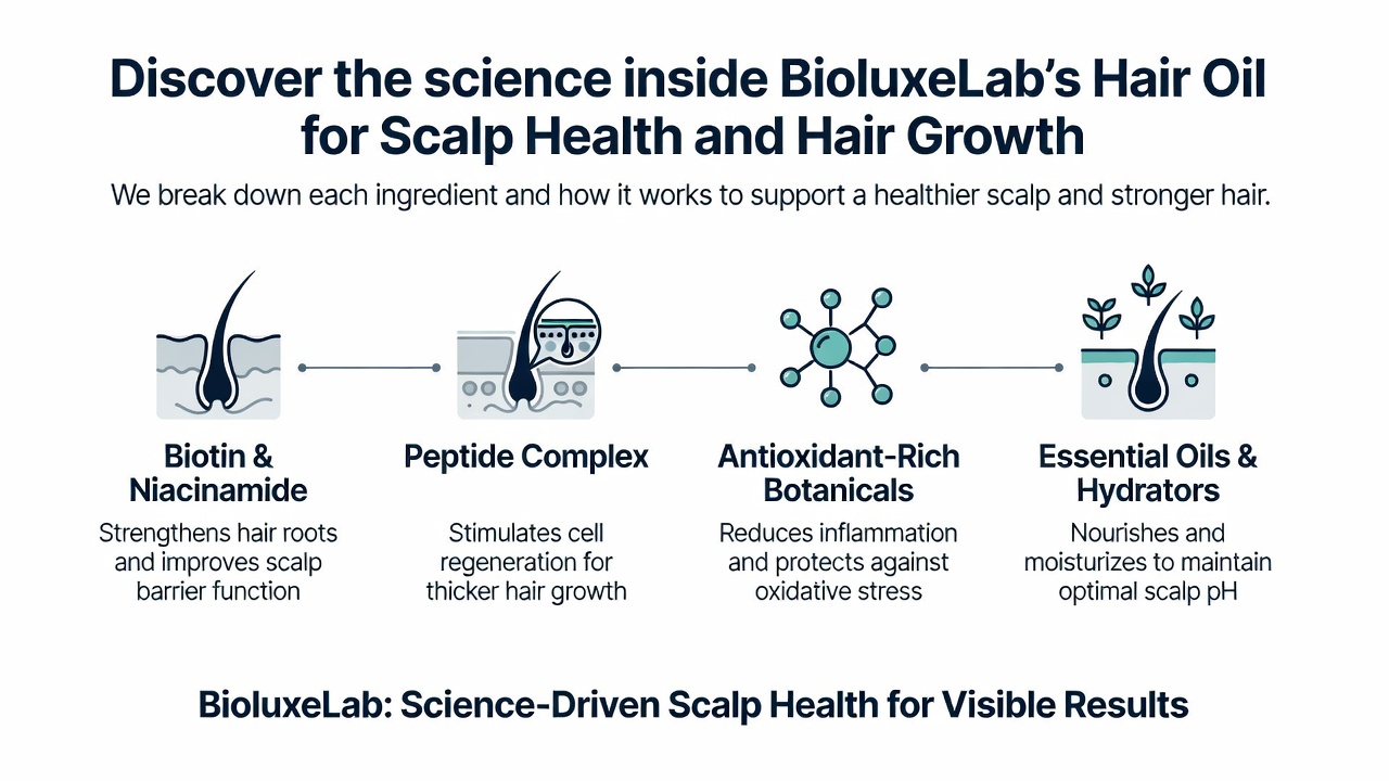 Inside the Products: Scalp Science for Hair Growth