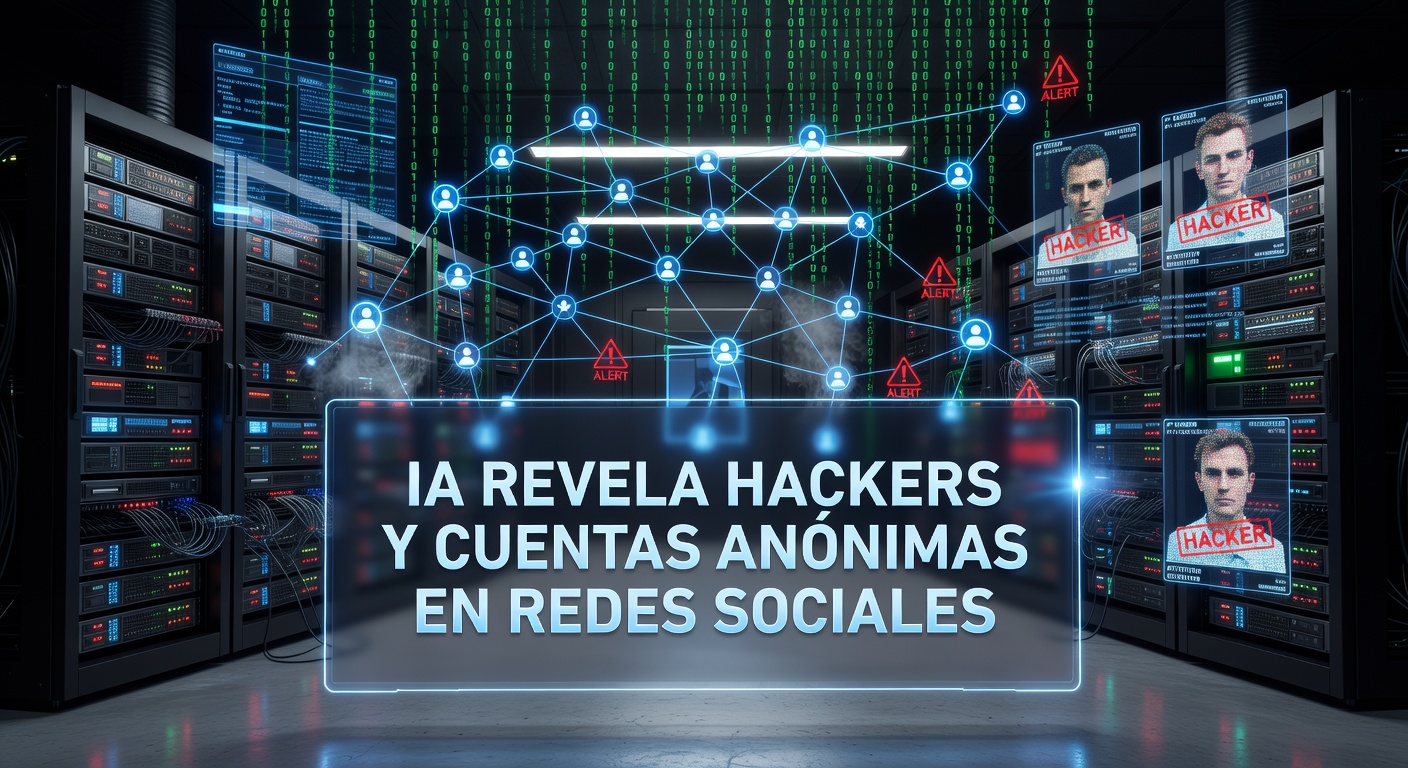 IA Revela Hackers y Cuentas Anónimas en Redes Sociales